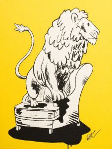 ライオン・オン・ザ・チェアー／天野タケル／(LION ON THE CHAIR / Takeru Amano)のサムネール
