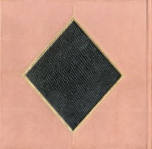黒蜥蜴（毛筆署名入　藤色スウェード装）／三島由紀夫／(The Black Lizard / Yukio Mishima)のサムネール