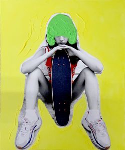 スケートボードと緑な気分／米原康正／(/ Yasumasa Yonehara)のサムネール