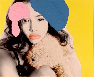 ぬいぐるみと青いまじめな思い／米原康正／(/ Yasumasa Yonehara)のサムネール