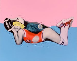 寝転がった黄色な気分／米原康正／(/ Yasumasa Yonehara)のサムネール