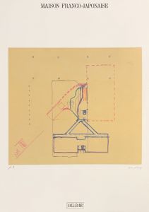 日仏会館 ポスター／磯崎新／(Maison franco-japonaise / Arata Isozaki)のサムネール