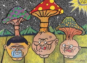 きのこ頭の男たち／根本敬／(Kinoko Bomb Head Men's Club / Takashi Nemoto)のサムネール