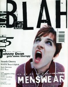 BLAH BLAH BLAH MAGAZINE　Issue No.05　August 1996 / Editer-in-Chief: Marvin Scott Jarrett　Cover: Johnny Dean　Photo: Davies & Davies　Special feature: Neneh Cherry, and more.