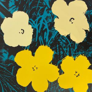 アンディ・ウォーホル　サンデー B. モーニング　フラワーズ(A)／アンディ・ウォーホル／(Andy Warhol Sunday B. Morning Flowers(A) / Andy Warhol)のサムネール