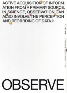 TOKION ISSUE 1 "OBSERVE"／(TOKION ISSUE 1 "OBSERVE" /)のサムネール
