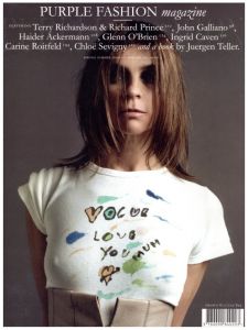 Purple fashion　 spring/summer 2006 vol.3 issue5／オリヴィエ・ザーム　エレン・フライス／(Purple fashion　 spring/summer 2006 vol.3 issue5 / Olivier Zahm, Elein Fleiss)のサムネール