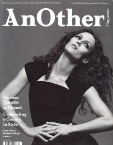 AnOther Magazine Issue 17 Autumn/Winter 2009 Decade in Style／表紙写真：エディ・スリマン　モデル：ヴァネッサ・パラディ／(AnOther Magazine Issue 17 Autumn/Winter 2009 Decade in Style / Cover Photo: Hedi Slimane 　Model: Vanessa Paradis)のサムネール