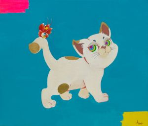 尾曲がり猫 (オマガリネコ)／柴田亜美／(OMAGARI NEKO -Lucky Tail Cat / Ami Shibata)のサムネール