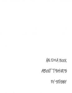 An IDEA book about T-Shirts by Stussy／AD：Chris Glickman／(An IDEA book about T-Shirts by Stussy / AD: Chris Glickman)のサムネール