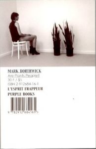 PURPLE BOOK MARK BORTHWICK Are plant people?／写真：マーク・ボスウィック／(PURPLE BOOK MARK BORTHWICK Are plant people? / Photo: Mark Borthwick)のサムネール