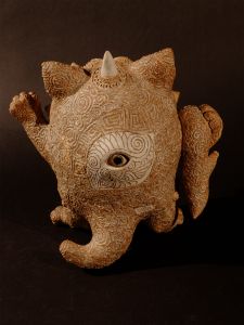 「龍神抱猫神 / 田崎太郎」画像4