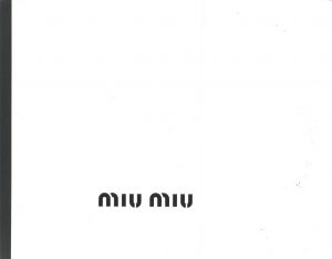 miumiu BRUCE WEBER MIAMI, MAY 8-11, 2011のサムネール