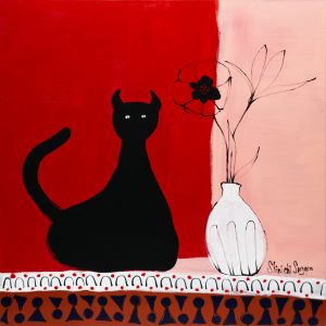 Cat in red room／菅谷晋一／(Cat in red room / Shinichi Sugaya)のサムネール