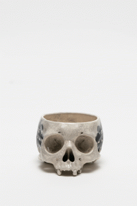 PAINTED SKULLPTURE 植木鉢／丸岡和吾／(PAINTED SKULLPTURE Flowerpot / Kazumichi Maruoka)のサムネール
