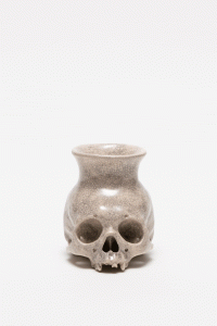 PAINTED SKULLPTURE 壺／丸岡和吾／(PAINTED SKULLPTURE Pot / Kazumichi Maruoka)のサムネール