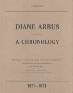 Diane Arbus: A Chronology／ドゥーン・アーバス、エリザベス・サスマン／(Diane Arbus: A Chronology / Doon Arbus, Elisabeth Sussman)のサムネール